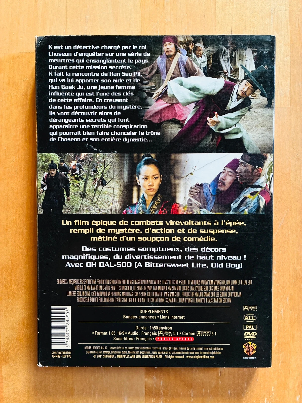 DVD Detective K juez y verdugo. – photo 2